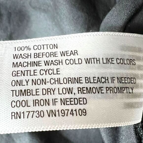 NEW Wild Fable Black Parachute Cargo Bungee Cord Cotton Mini Skirt XS - Picture 5 of 6